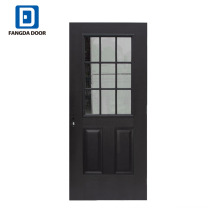 Fangda 36 in. x 80 in. colonial 9 Lite 2-panel stained stanley doors